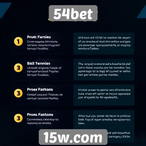 Fatores que influenciam a popularidade do 54bet