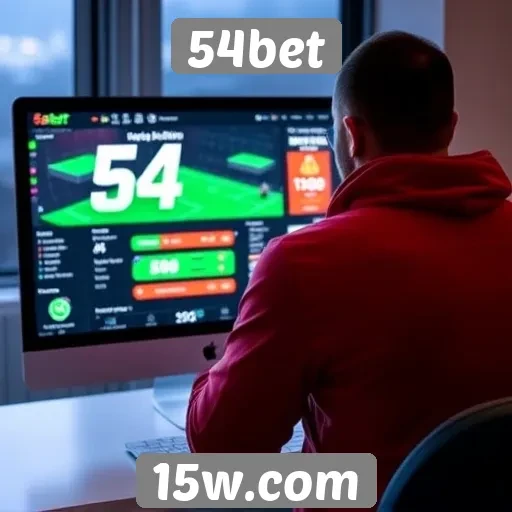 Experiência do usuário no site 54bet